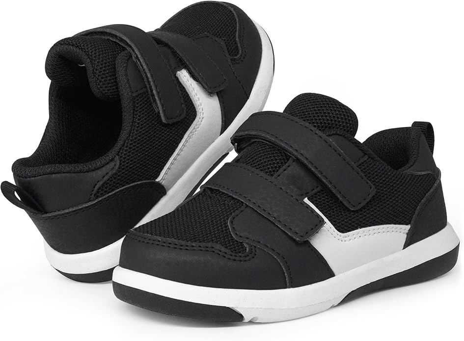 SKYWHEEL Toddler Boys Girls Tennis Shoes Kids Slip On Barefoot Sneakers | Amazon (US)