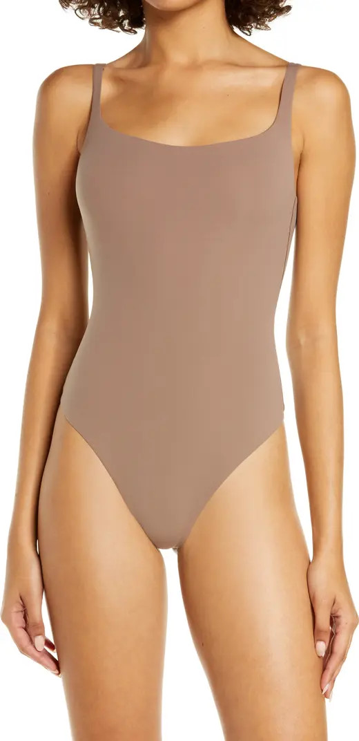 Fits Everybody Square Neck Sleeveless Bodysuit | Nordstrom