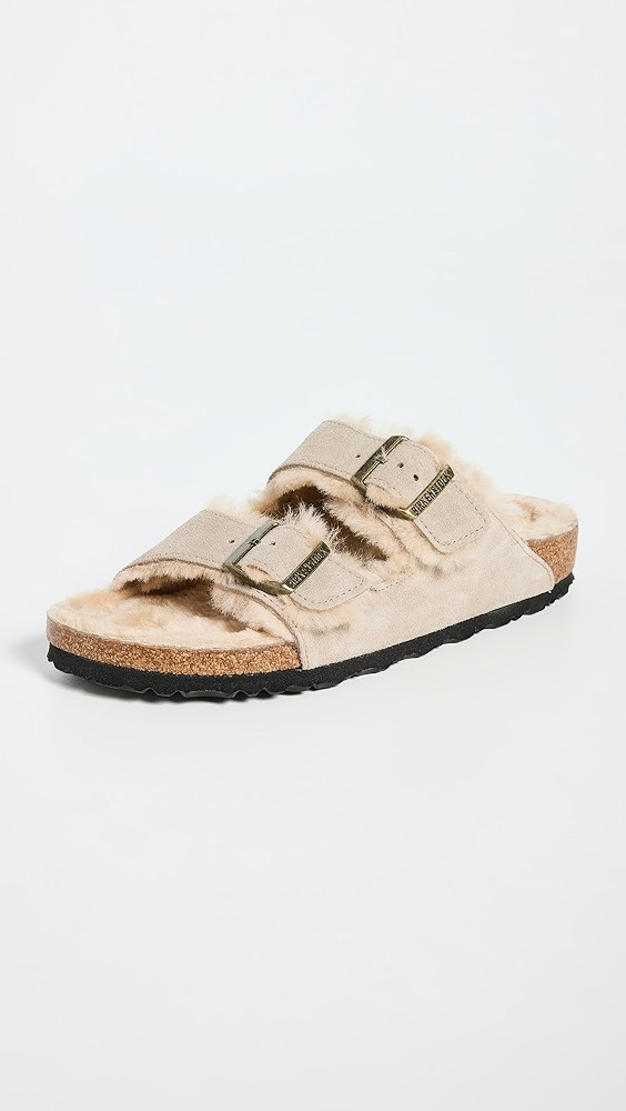 Birkenstock Arizona Shearling Sandals | Shopbop | Shopbop