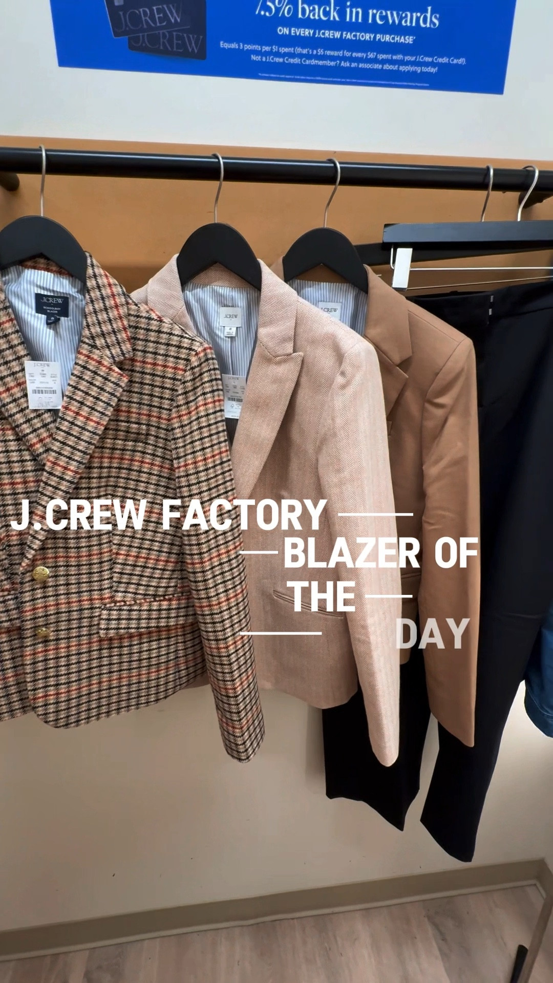 Which blazer is your favorite 👀👀 

Best stretch: Tan Blazer


#jcrew #jcrewfactory #blazerseason #workwear #whattowear #ootd #tryon #bananarepublic #corporatebaddie #corporategirlie 

#LTKSaleAlert #LTKStyleTip #LTKWorkwear