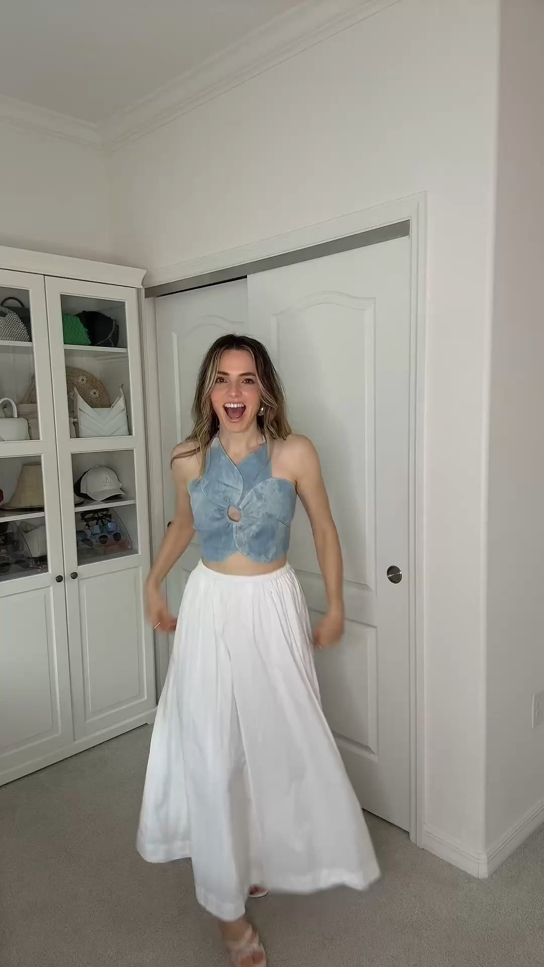 this floral denim shirt from one teaspoon paired with a white skirt and white heels is such a good summer look — it’s a perfect beach vacation outfit. i am obsessed with the denim shirt white skirt combo!

the floral denim shirt is def the star of this outfit - it’s so pretty and unique and makes the whole look feel so summery. i’m in a small 🤍

#LTKootd #LTKSeasonal #LTKgrwm