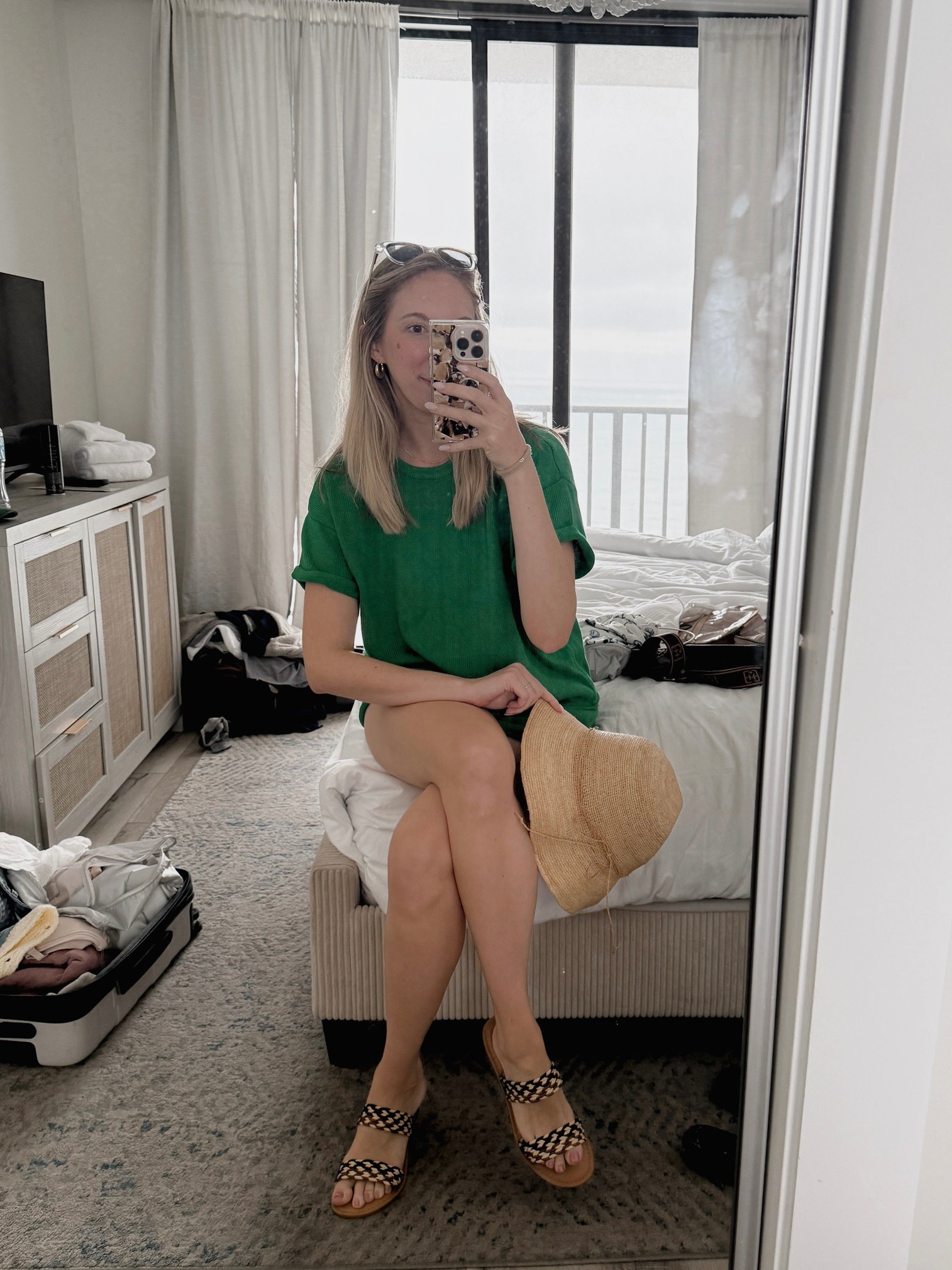 Beach vacation knit set outfit idea by BarbiGia. Free people knit sweater set for the beach. Straw bucket hat amazon find 

#LTKSeasonal #LTKTravel #LTKStyleTip