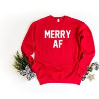 Merry Af | Etsy (US)