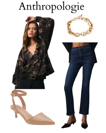 I just bought this top and Mother jeans (my favorite) from Anthropologie! I own these shoes, they are super comfortable and they are from Nordstrom! 
#anthropologie #nordstrom #newarrivals

#LTKstyletip