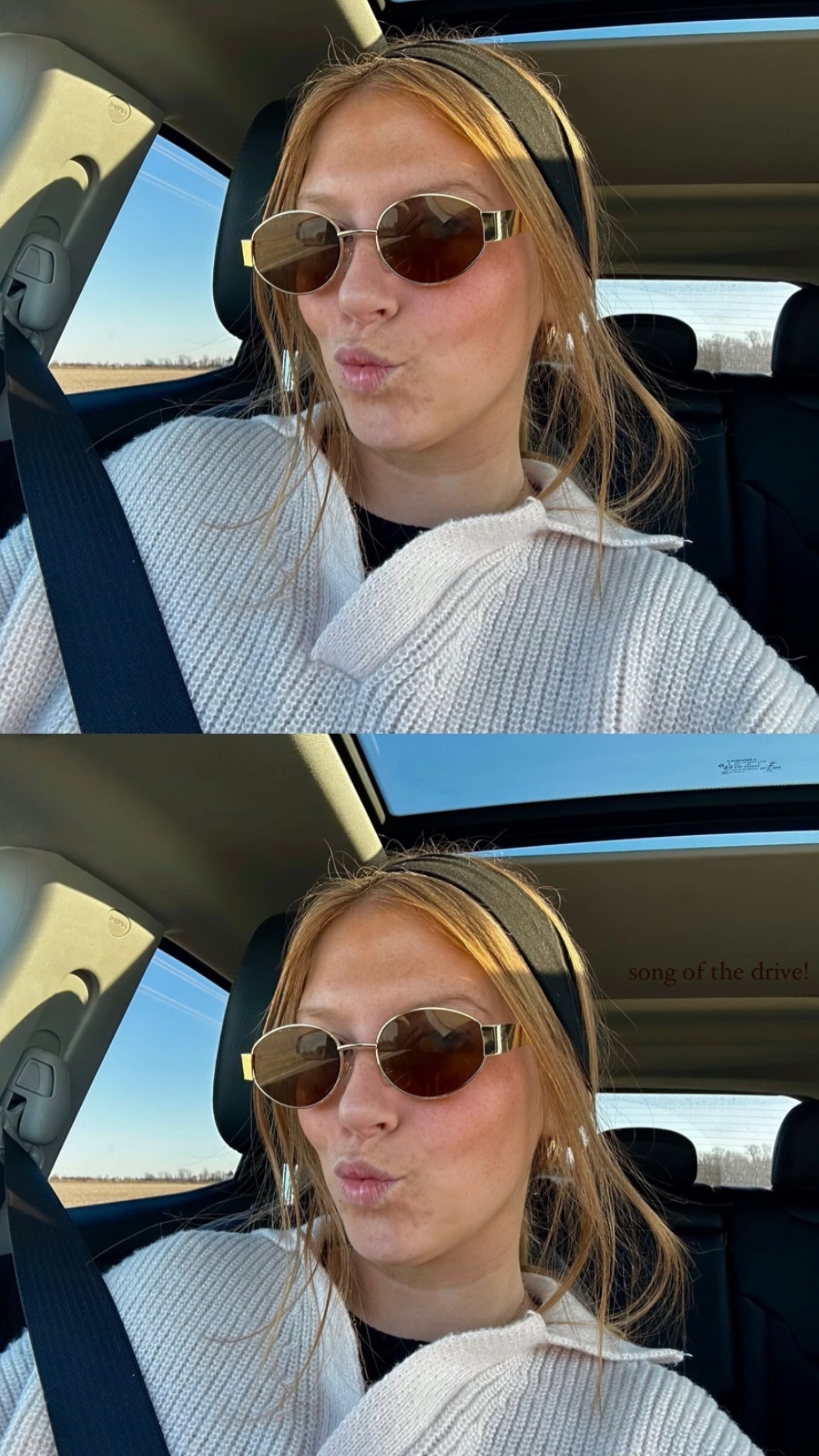 car selfie ft my new fav song 

#LTKSeasonal #LTKBeauty #LTKStyleTip