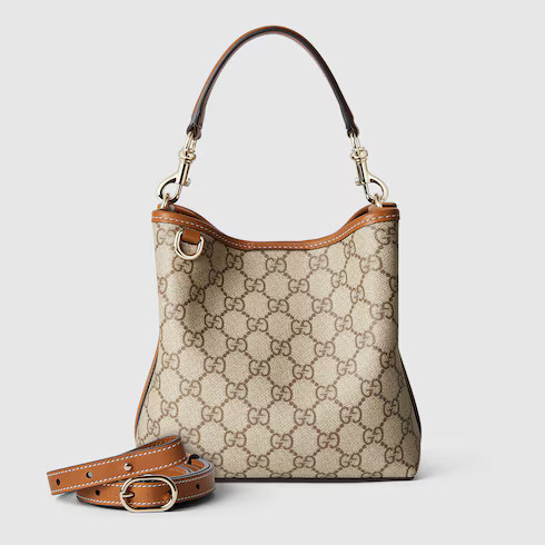 Gucci - GG Emblem small bucket bag | Gucci (US)