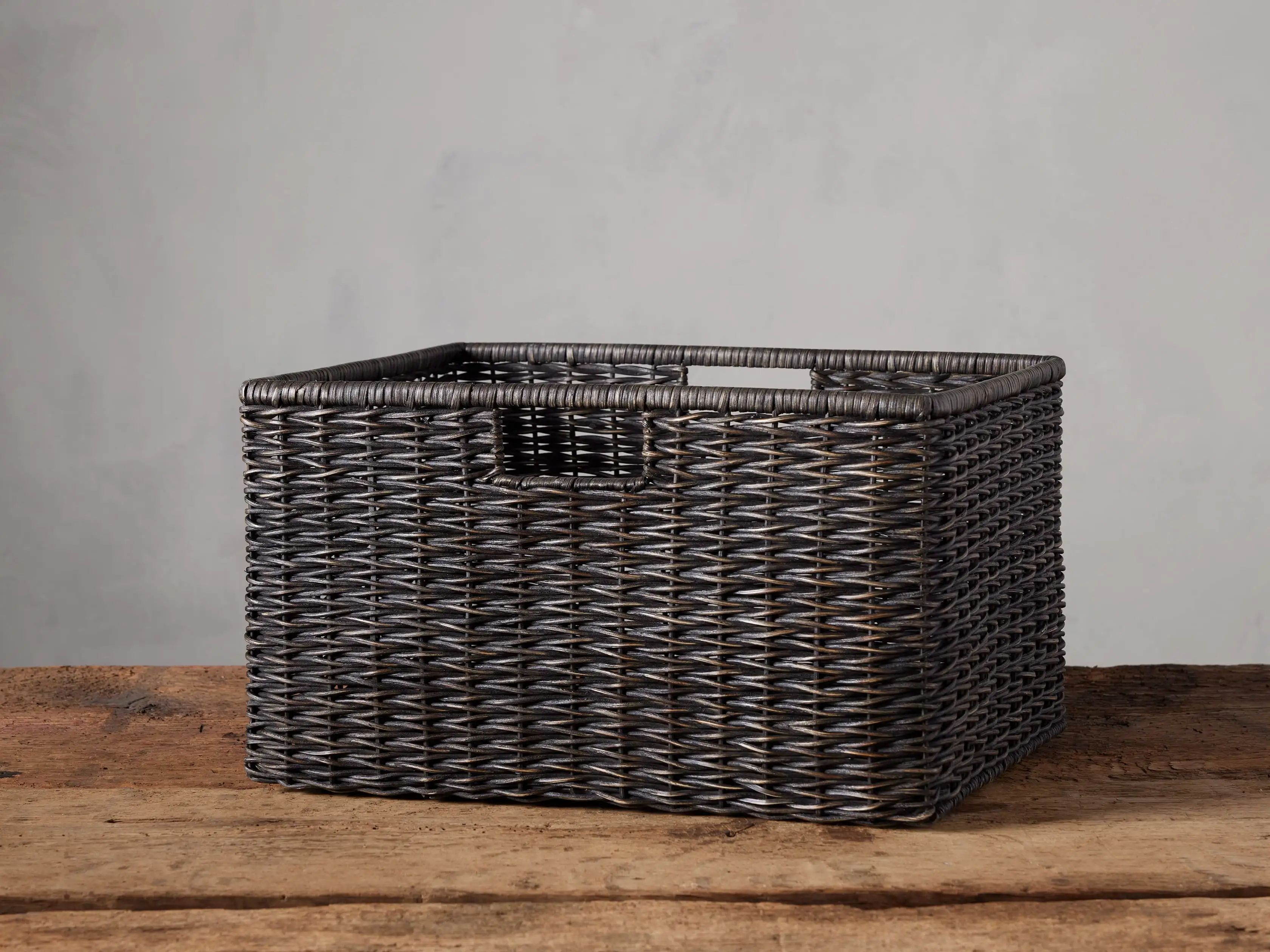 Entry Rectangle Basket | Arhaus
