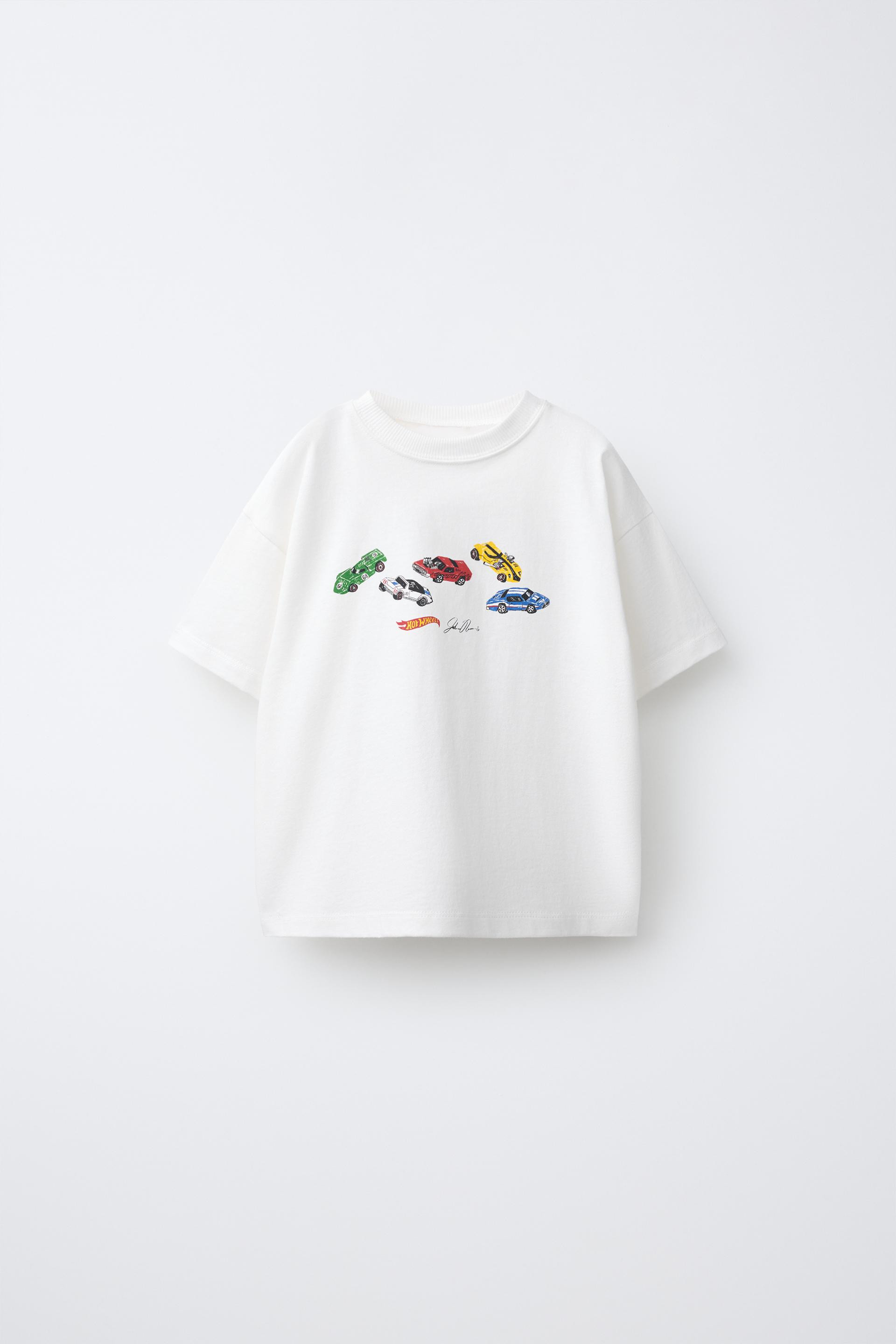 HOT WHEELS\u2122 MATTEL PRINT T-SHIRT | Zara US