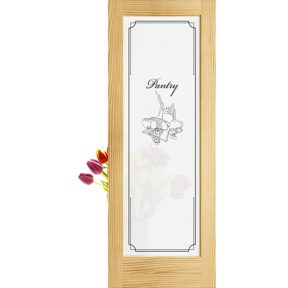 80'' Solid + Manufactured Wood Glass Unfinished French Doors | Wayfair North America