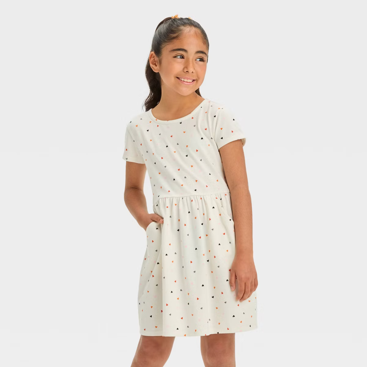 Girls' Short Sleeve Halloween Dress - Cat & Jack™ | Target