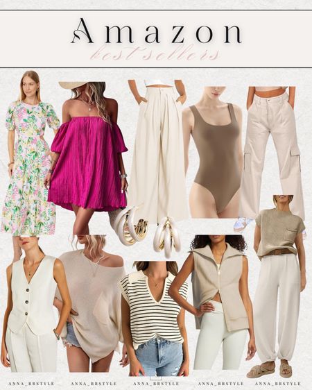 Amazon best sellers, summer dress, vest for women, amazon finds, bodysuit, wide leg pants 

#LTKfindsunder50 #LTKfindsunder100
