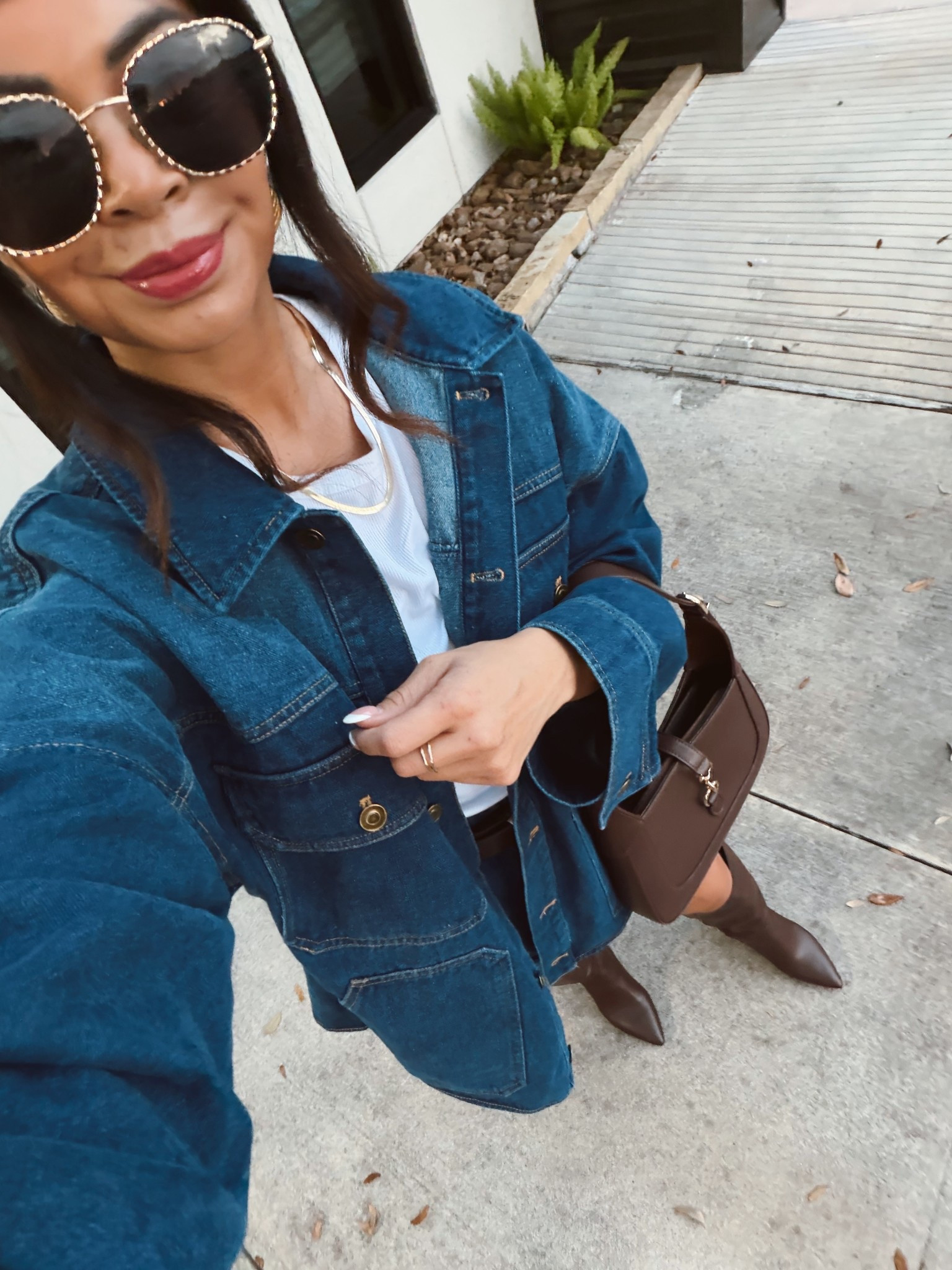 Denim set

Vici x Sarah 

#LTKOver40 #LTKootd