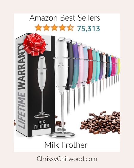 Amazon Best Sellers: Milk Frother!

Amazon find, home, kitchen fav, favorite finds

#LTKhome #LTKHoliday #LTKunder50