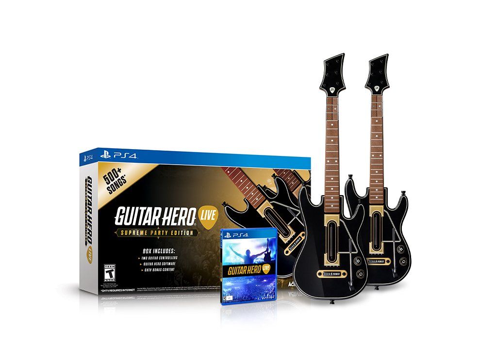 Guitar Hero Live Supreme Party Edition 2 Pack Bundle - PlayStation 4 | Amazon (US)