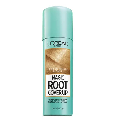 L Oreal Paris Magic Root Cover Up Light to Medium Blonde Aerosol Hair Color Spray Stocking Stuffers 2 oz | Walmart (US)