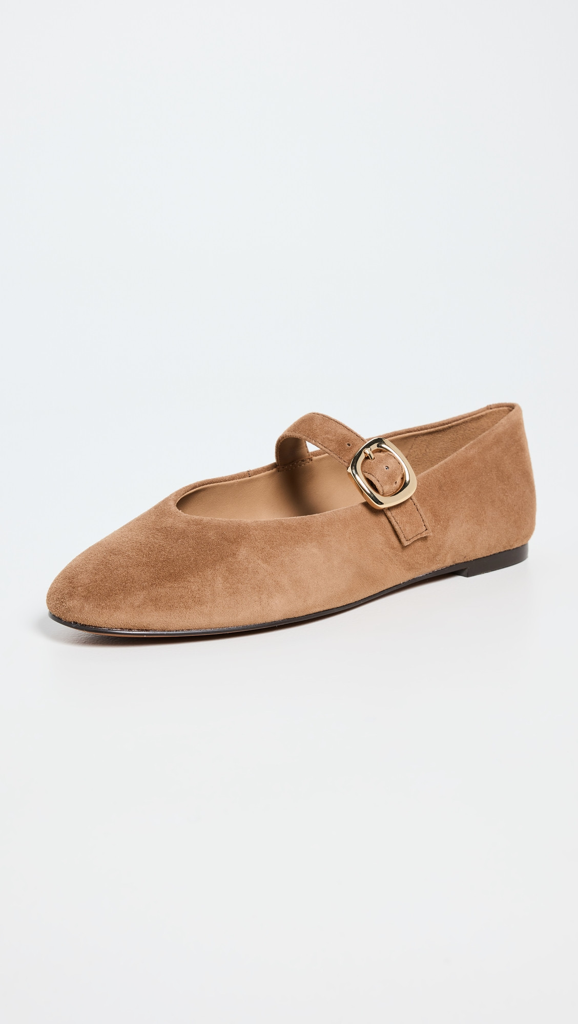 Madewell The Remy Mary Jane Flats: Sculptural Buckle Edition Dried Acorn 11 | Shopbop