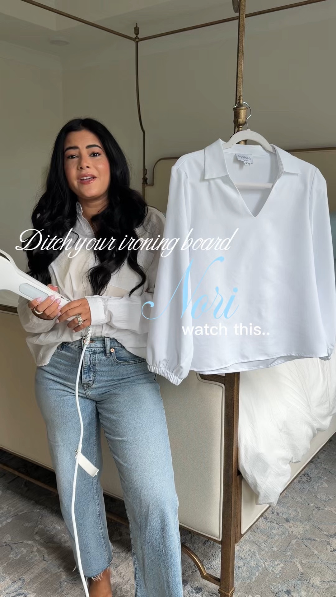 This is the best invention ever! @Nori Makes ironing clothes easy and perfect for travel! 

#LTKselfcare #LTKMothersDay #LTKdayinmylife