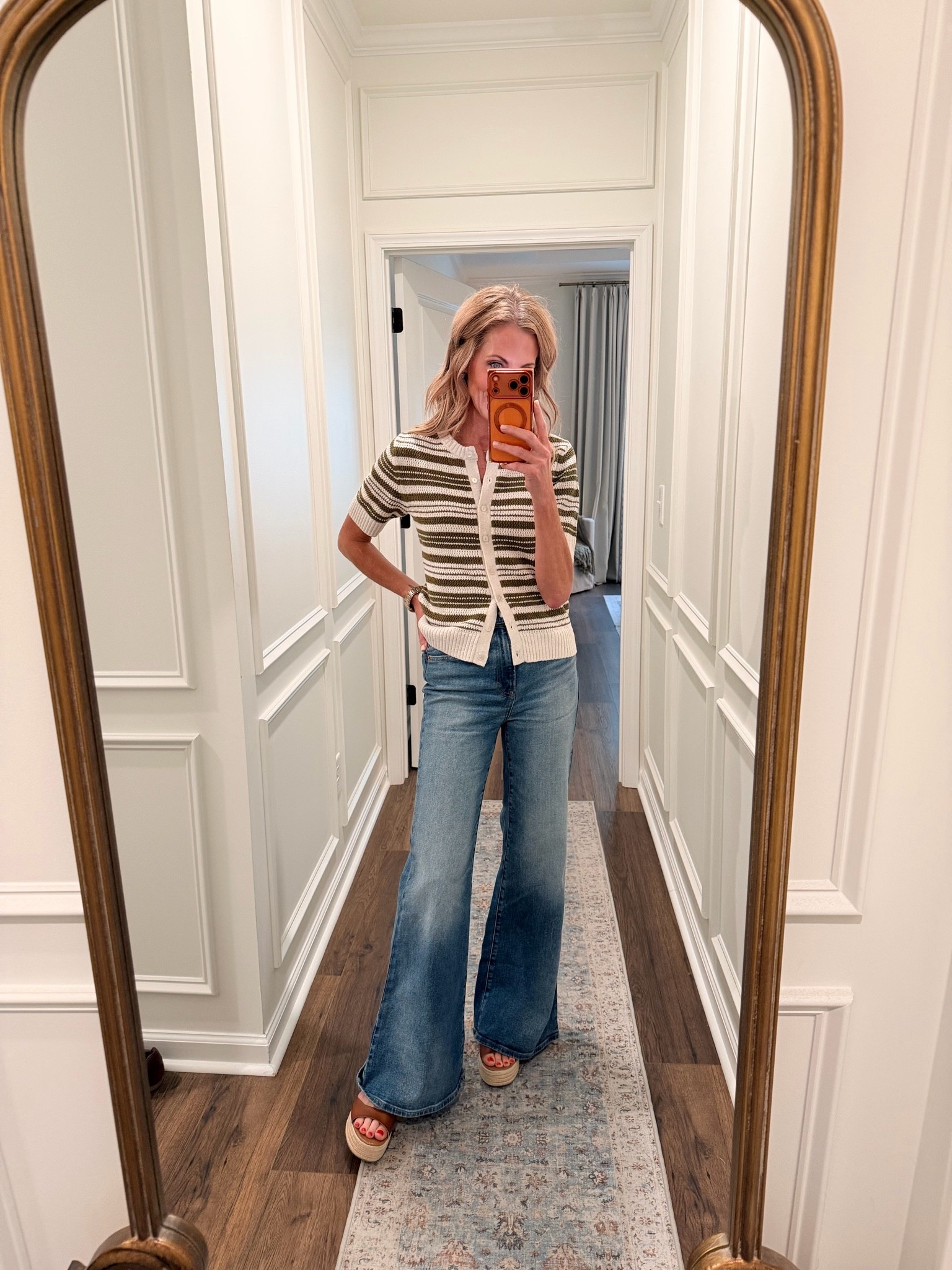 Today’s OOTD is all on sale from @Target   and all under $30 wearing a size 2 in the jeans on sale $28 wearing a size extra small and the sweater on sale $21