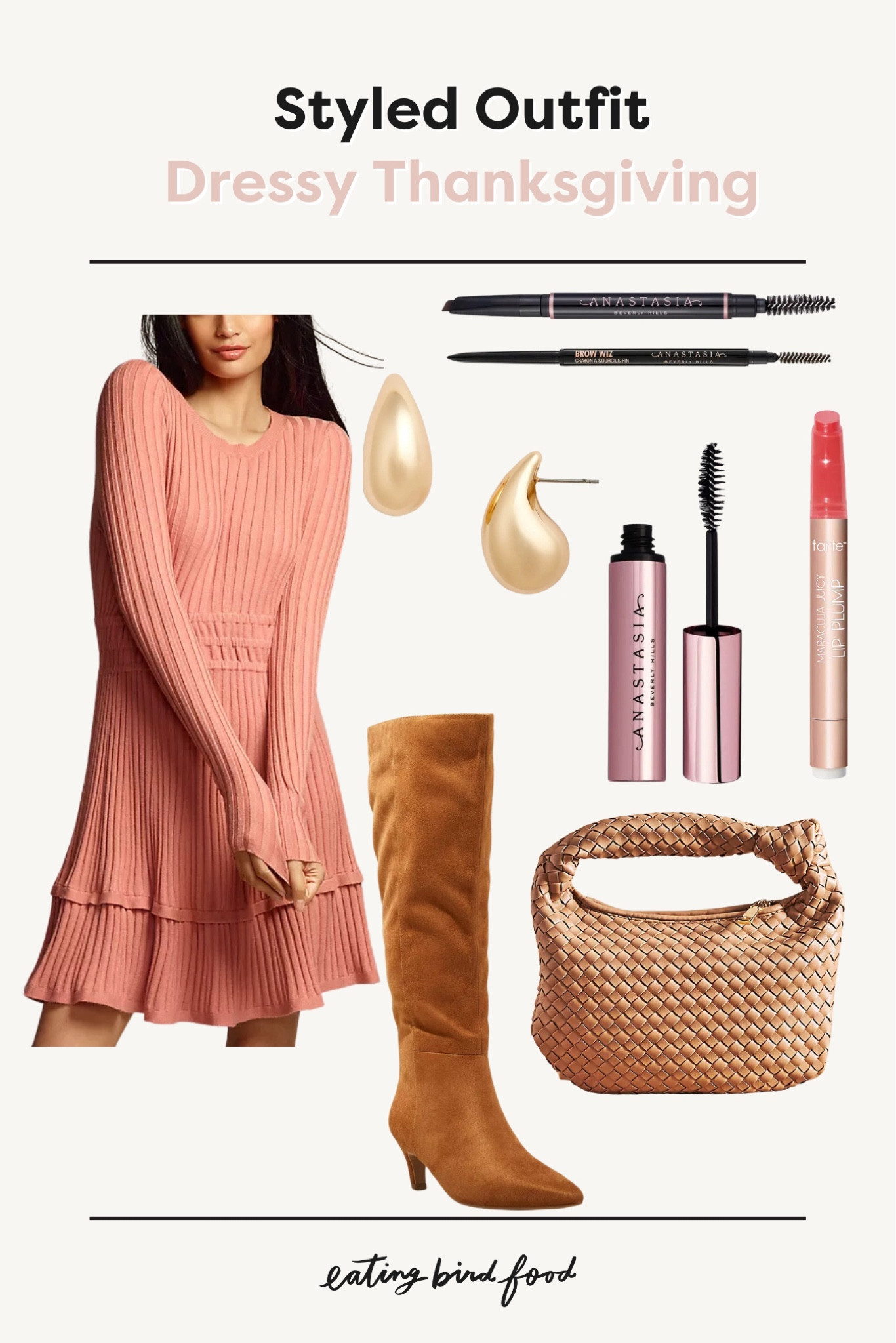 Elevate your Thanksgiving look with this stylish and sophisticated ensemble! Loving the mix of warm tones and chic accessories for a festive vibe that’s both cozy and elegant. Perfect for celebrating the season in style! 🍂✨ #ThanksgivingOutfit #DressyThanksgiving #FallFashion #HolidayStyle

#LTKStyleTip #LTKHoliday #LTKSeasonal
