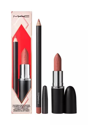 MAC Velvet Teddy Lipstick & Lip Liner Gift Set | Belk