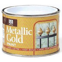 Metallic Gold Paint - 180ml | ManoMano UK