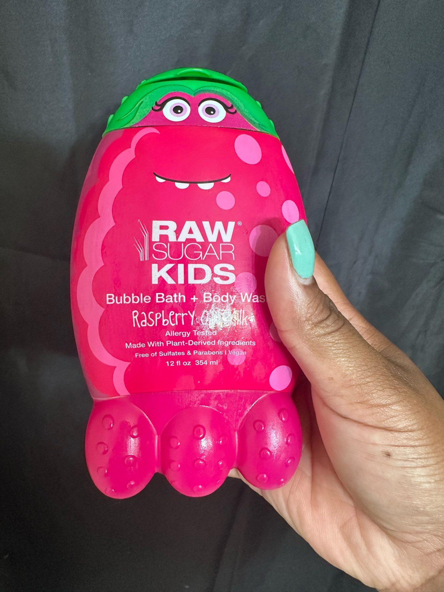 Raw Sugar Kids 2-in-1 Bubble Bath & Body Wash - Strawberry Vanilla, 12oz