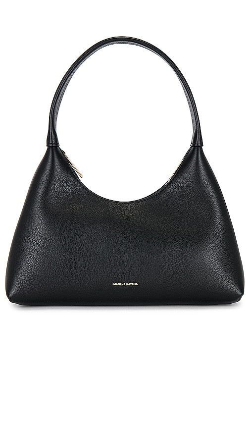 Mansur Gavriel Mini Candy Hobo Bag in Black. | Revolve Clothing (Global)