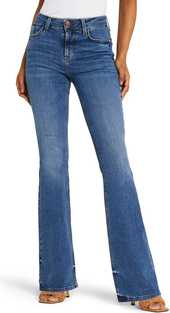 Amelie Mid Rise Flare Jeans | Nordstrom