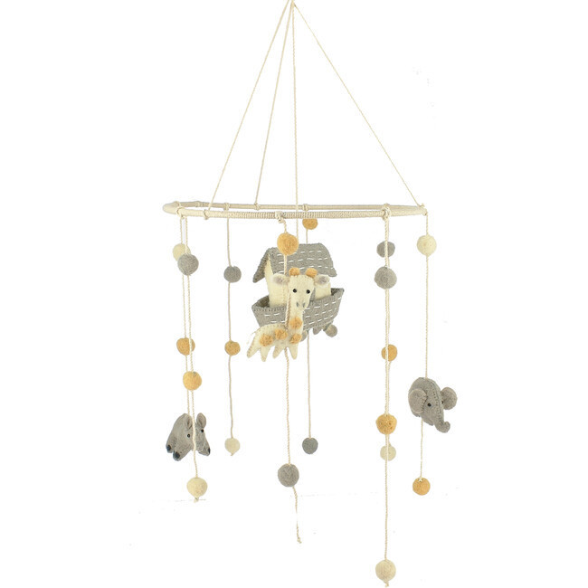 Noah's Ark Felt Mobile, Multicolors | Maisonette