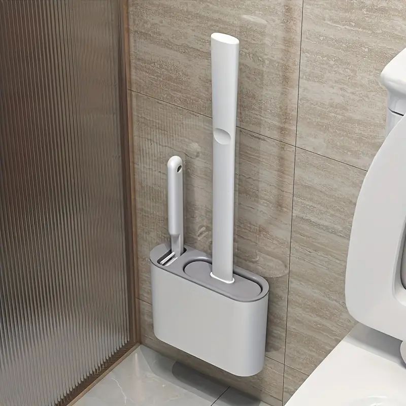 Toilet Brushes 1 Toilet Seat Wall Mounted Toilet Brush - Temu | Temu Affiliate Program
