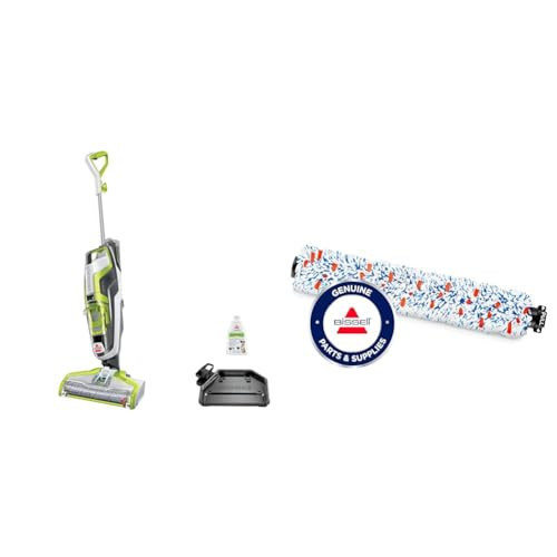 Bundle of Bissell CrossWave Floor and Area Rug Cleaner, Wet-Dry Vacuum, 3888A, Green + Bissell 1868 CrossWave Multi-Surface Brush Roll | Amazon (US)