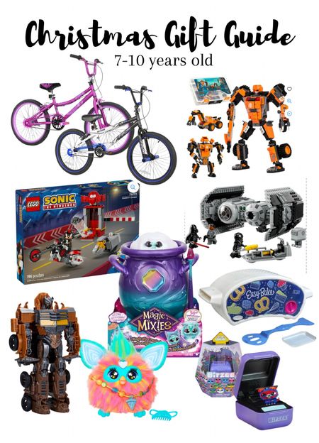 Gift guide for 7-10 years old. 

Gift guide, kids gifts, gifts for him, gifts for her  

#LTKHoliday #LTKfindsunder50 #LTKGiftGuide