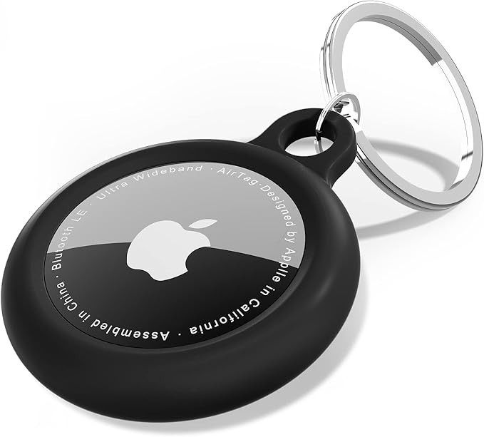 oakxco for Airtag Keychain Silicone, Airtag Holder with Key Ring, Air Tag Cover Cute Accessories ... | Amazon (US)