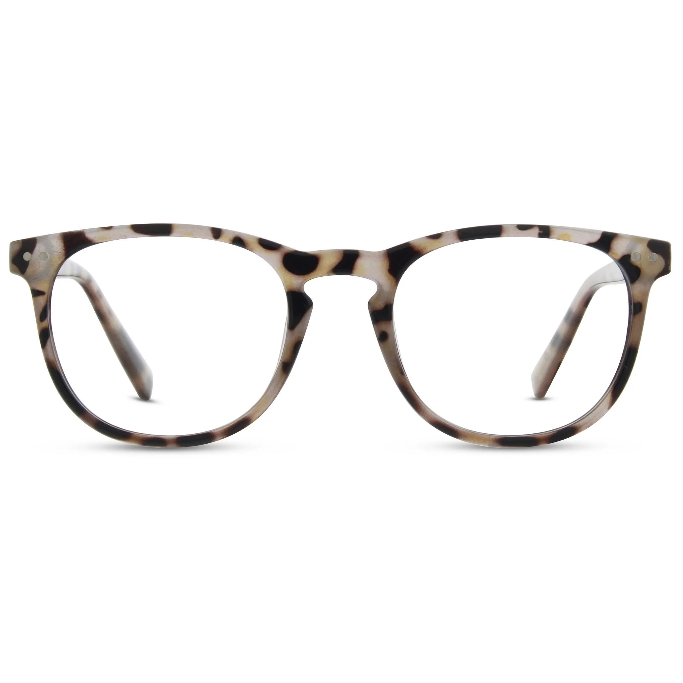 Jonas Paul Eyewear Blue Light Glasses Cream Tortoise, Magnifying Acrylic Lens, Unisex | Walmart (US)