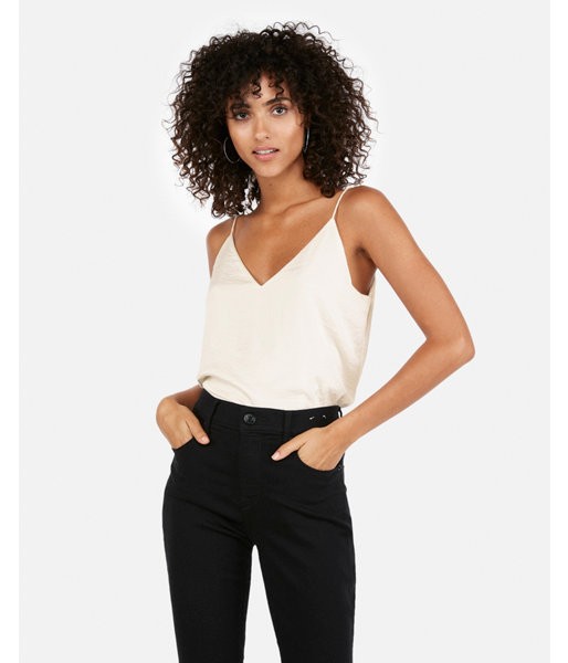 Downtown Cami White Women's M | Express