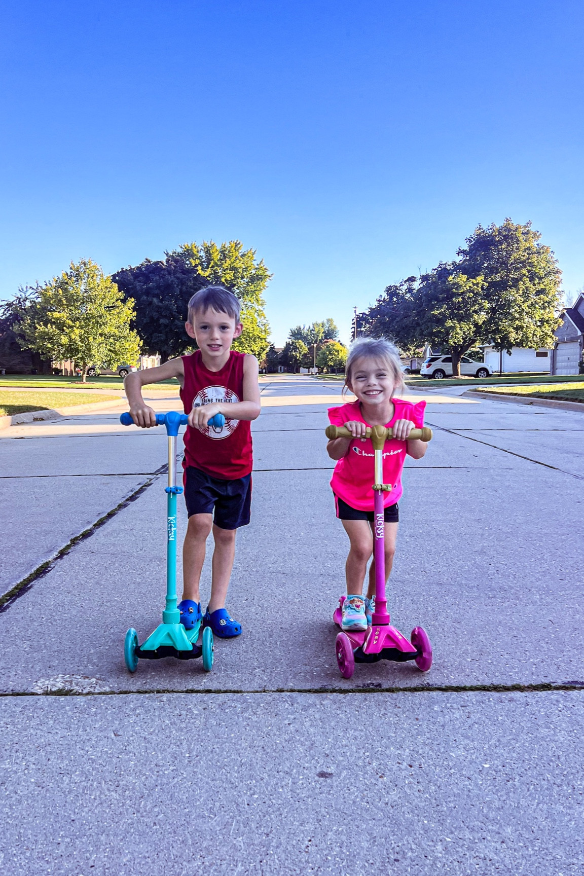 The best scooters for 3 years +. Adjustable height and light up wheels! 

#LTKunder50 #LTKkids #LTKfamily