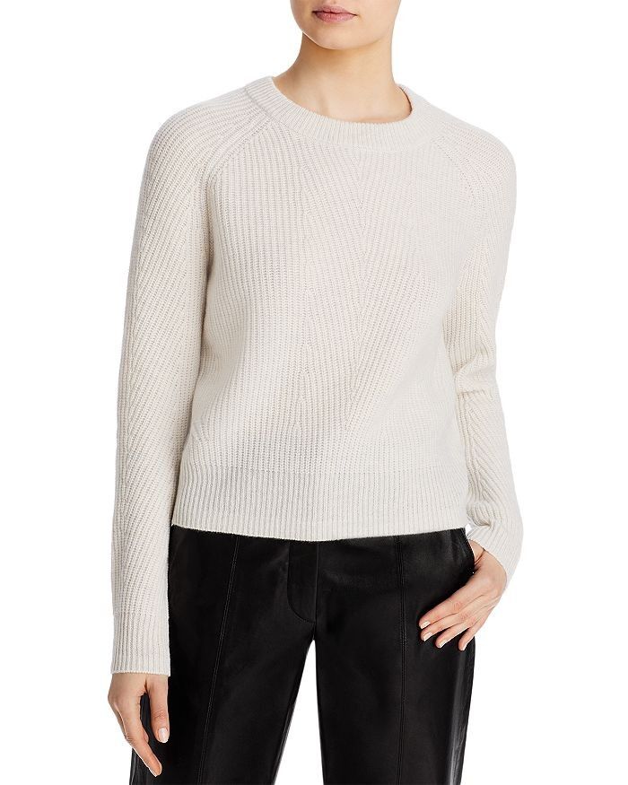 Ribbed Cashmere Sweater | On Sale | Under $100 | Winter Sweater | Crewneck | Bloomingdales | Bloomingdale's (US)