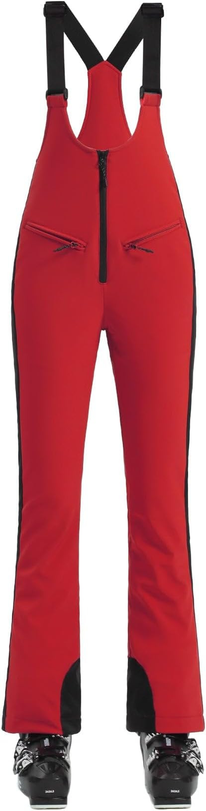 GSOU SNOW Women Ski Bib Pants Snow Overalls Snowboard Waterproof Windproof Insulated Slim Winter ... | Amazon (US)