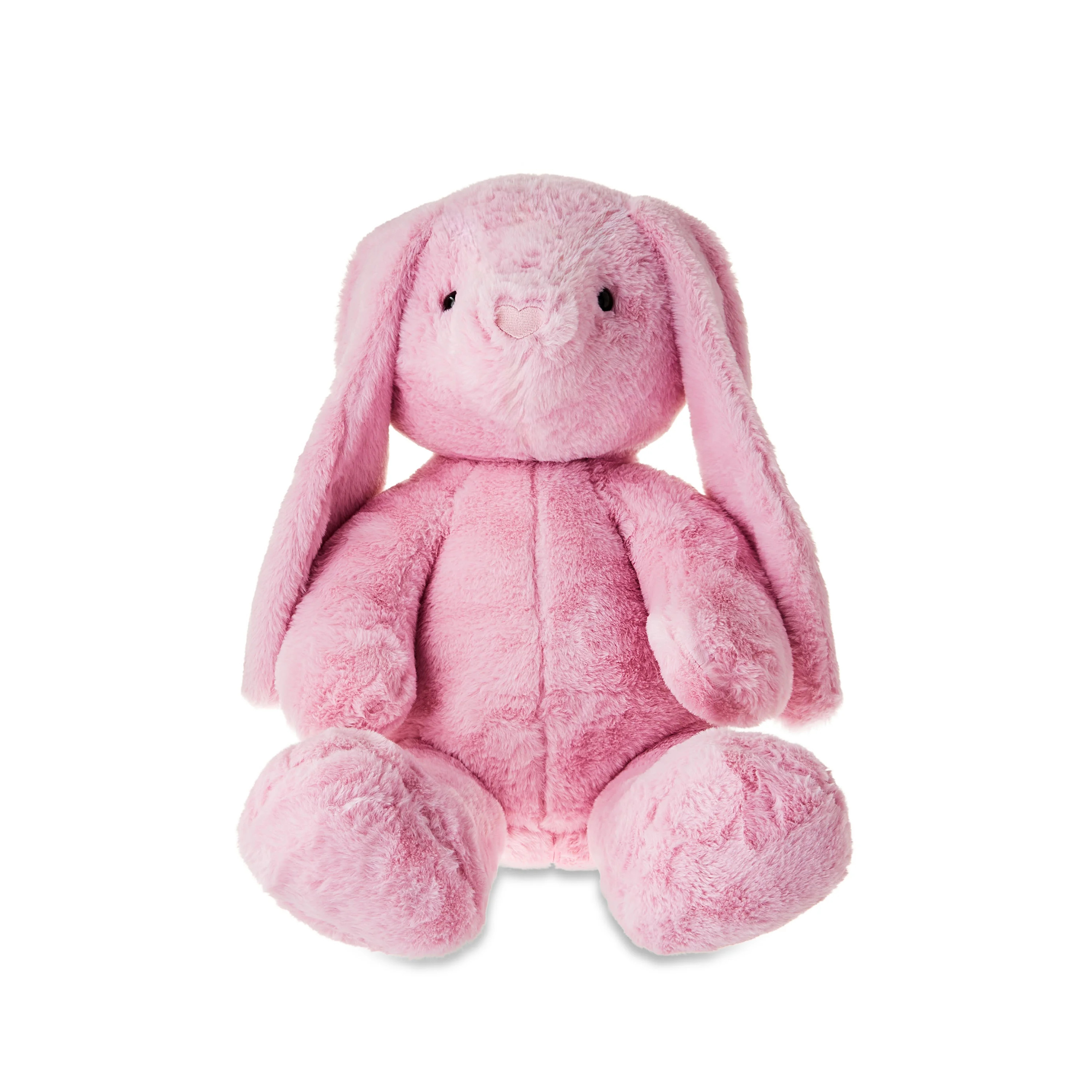 Large Bunny Plush, Pink, 22", Easter by Way To Celebrate | Walmart (US)