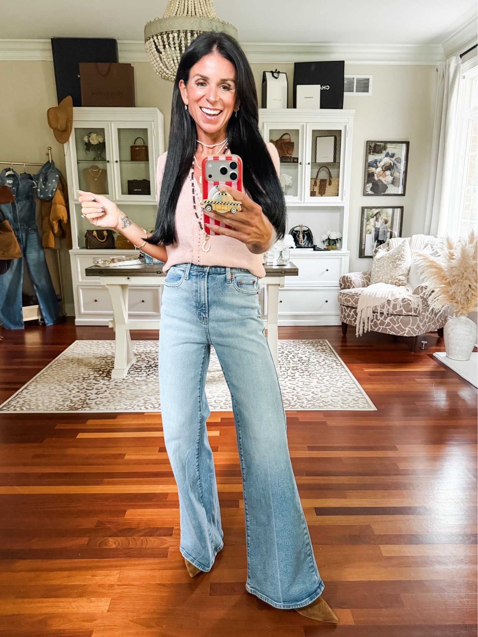 @Target denim 
Wearing a 2 regular

#LTKootd #LTKSeasonal #LTKSaleAlert