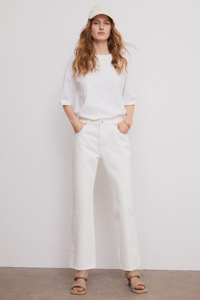 Flared High Ankle Jeans | H&M (US + CA)