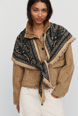 By Anthropologie Large Bandana Triangle Scarf | Anthropologie (US)