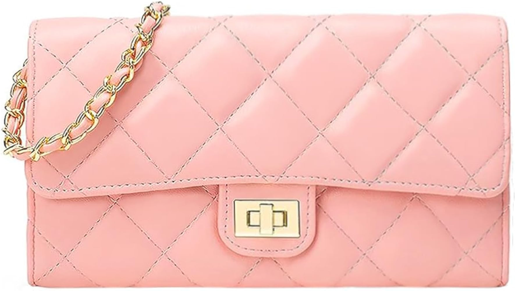 Small Quilted Crossbody Bags for Women Small Purses Cell Phone Purse Clutch Handbags with Chain S... | Amazon (US)