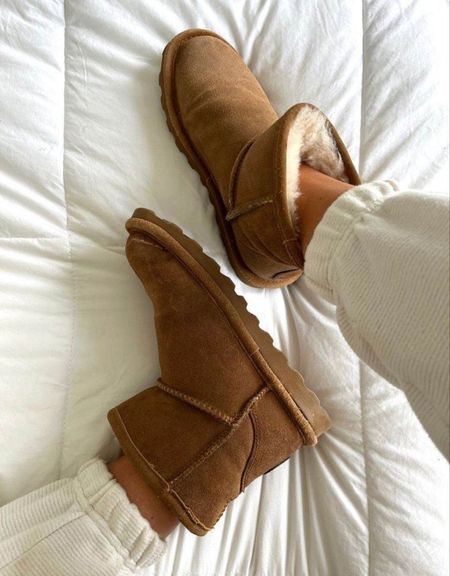 Classic mini Ugg!!! the perfect slipper / comfy shoe for winter and spring. Get them now before they sell out again. 

#LTKstyletip #LTKshoecrush #LTKSeasonal