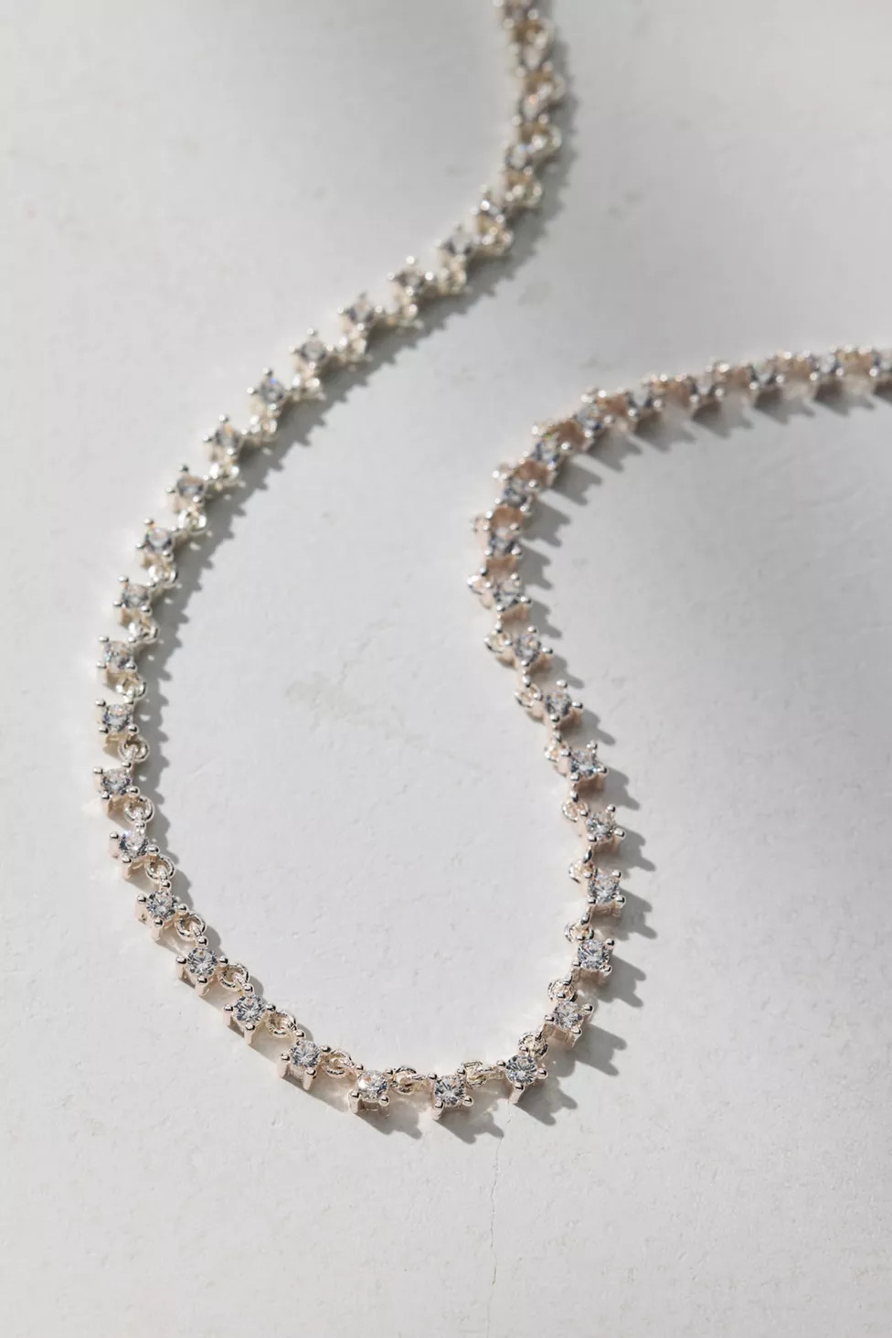 Electric Picks Runway Rhinestone Necklace | Urban Outfitters (US and RoW)