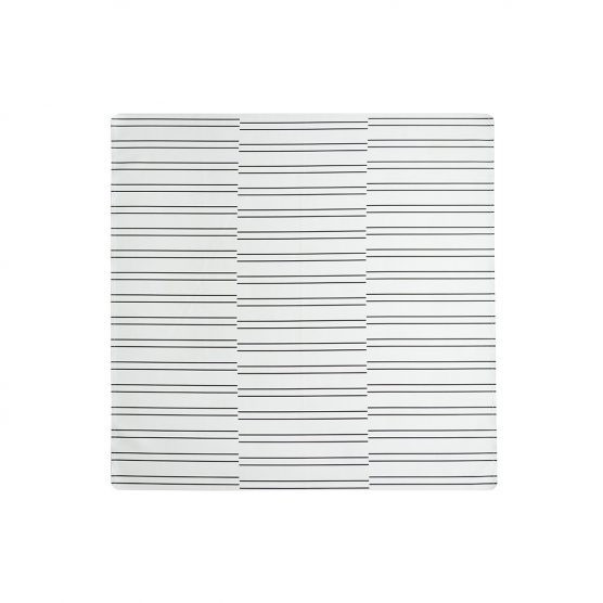wander & roam Striped Vegan Leather Play Mat | The Tot