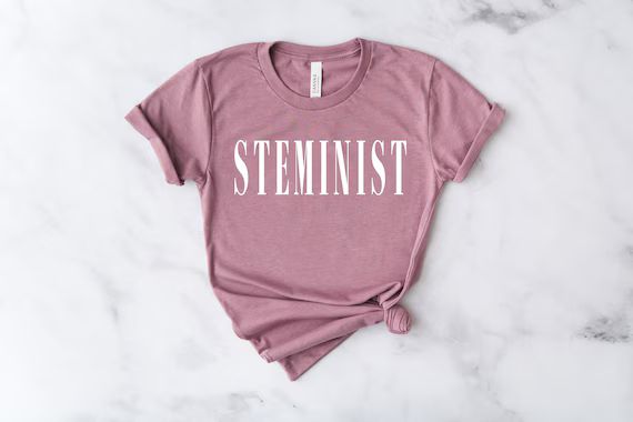 Steminist Shirt  Girl Engineer T Shirt  Girl Scientist Tee  | Etsy | Etsy (US)