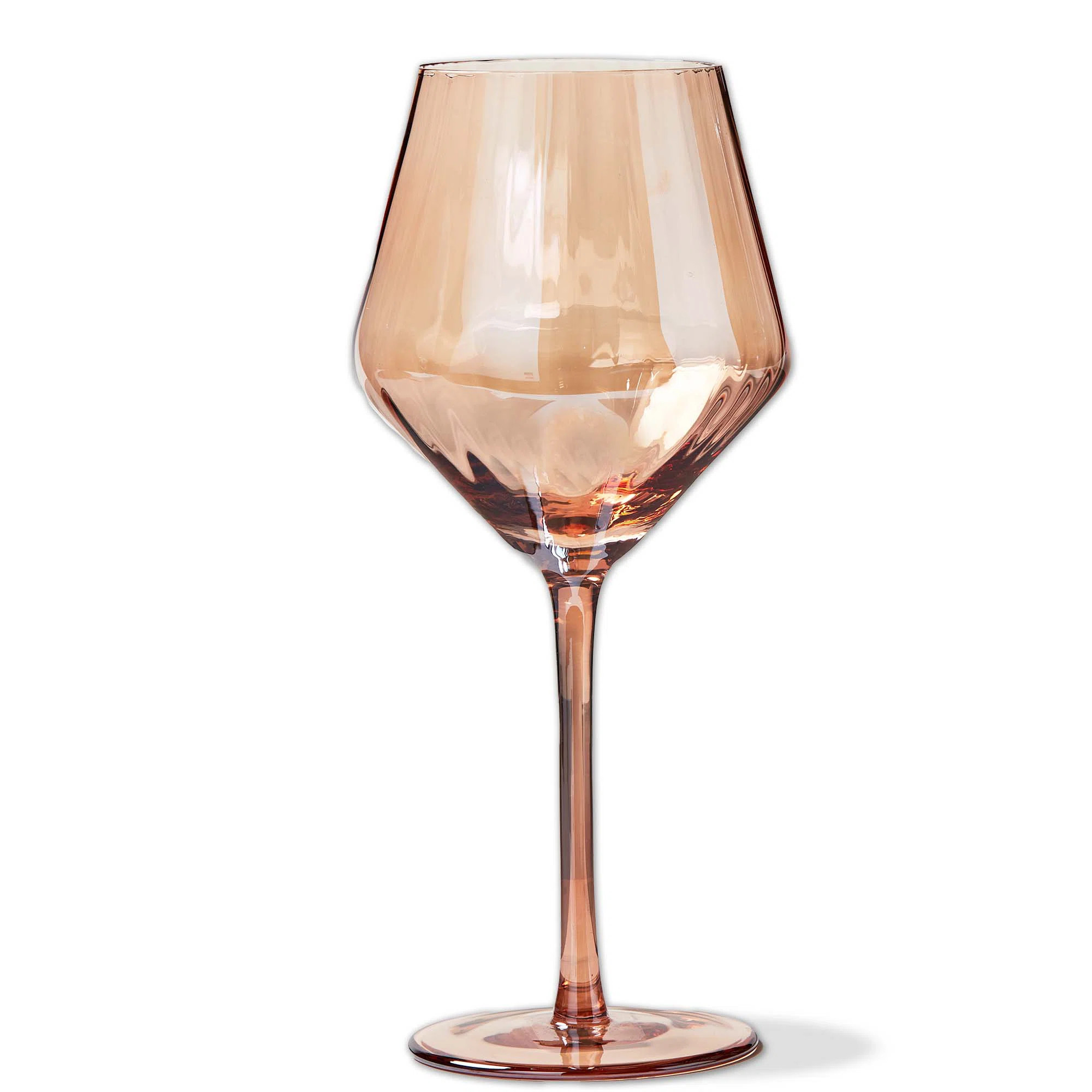 Chelsea Iridsnt Optic Wine Glass | Wayfair North America