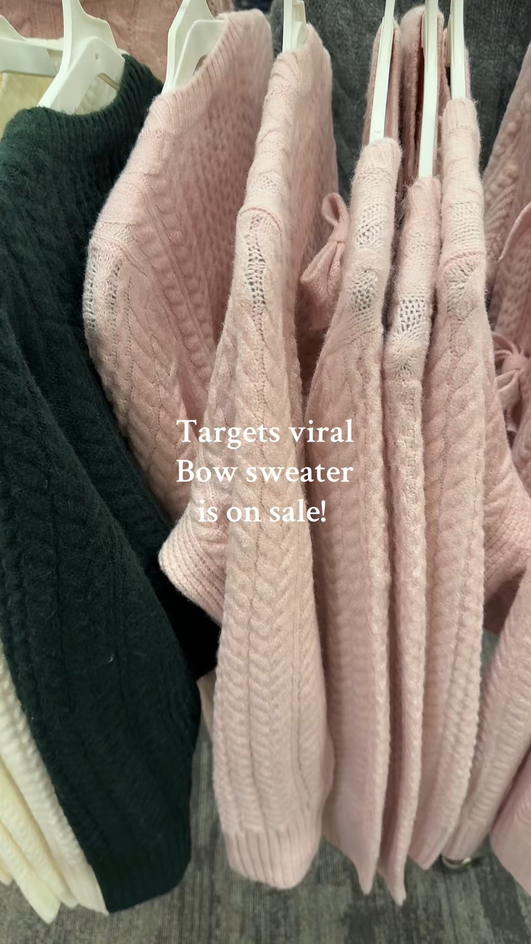 Targets viral bow sweater is on sale for 3 days only! Grab it now!! 

#LTKSeasonal #LTKHoliday #LTKOver40