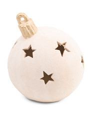 Large Terracotta Led Ornament Ball Decor | Pillows & Decor | Marshalls | Marshalls